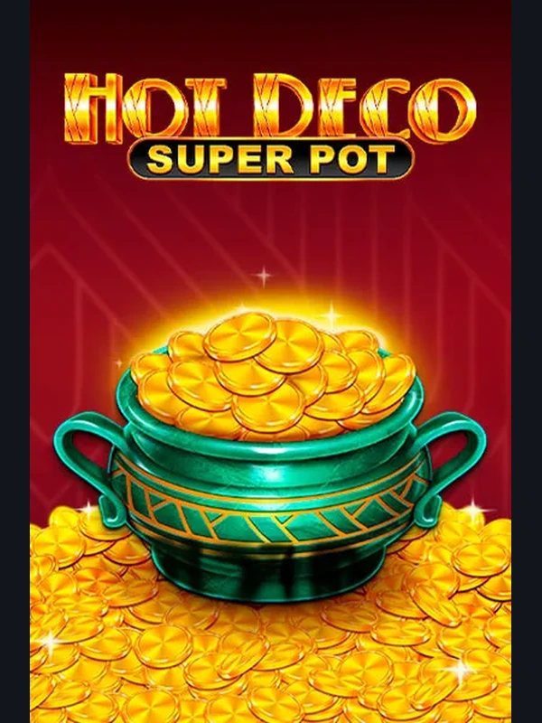 Hot Deco Super Pot jackpot game at Lucky Green Casino