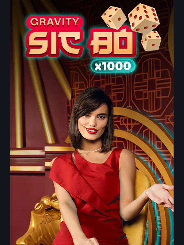 Gravity Sic Bo live game at Lucky Green Casino