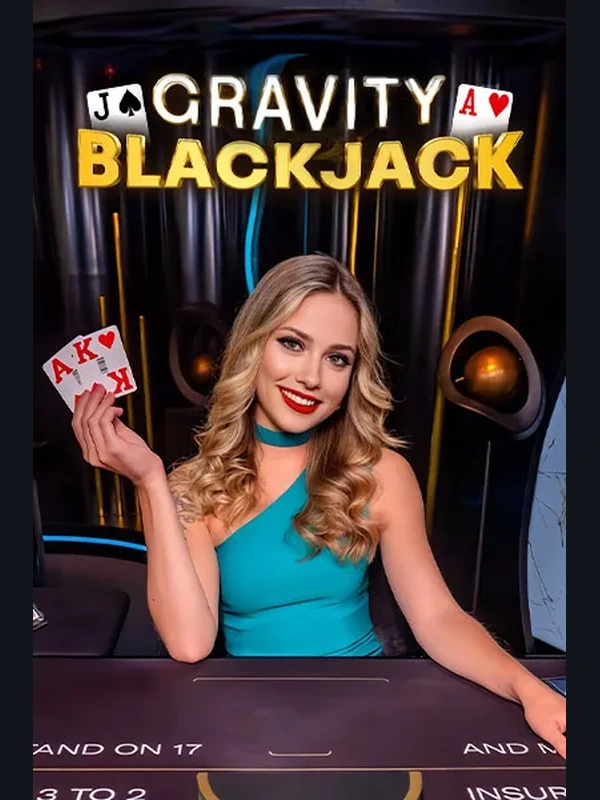 Gravity Blackjack live game at Lucky Green Casino