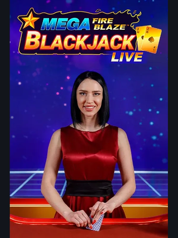 Mega Fire Blaze Blackjack live game at Lucky Green Casino