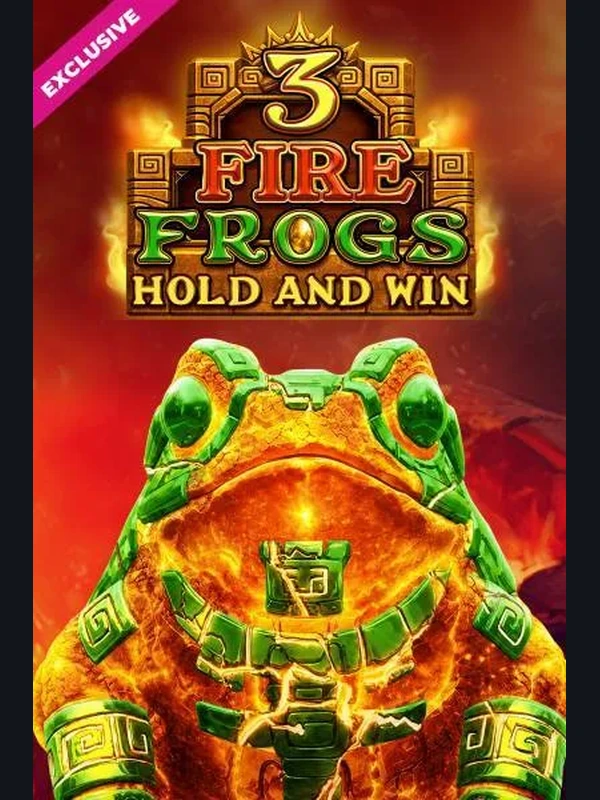 3 Fire Frogs Hold and Win slot at Lucky Green Casino